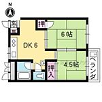 京都市北区鞍馬口通室町西入小山町 4階建 築44年のイメージ