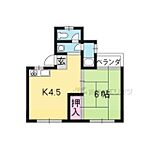 京都市北区紫野西土居町 4階建 築53年のイメージ