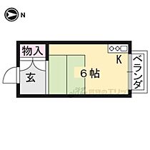 洛水コーポ南棟 210 ｜ 京都府京都市左京区田中高原町（賃貸マンション1R・2階・11.00㎡） その2