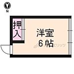 京都市北区等持院中町 2階建 築48年のイメージ