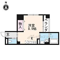 ノーザンライツ 401 ｜ 京都府京都市上京区北伊勢殿構町（賃貸マンション1R・4階・26.06㎡） その2