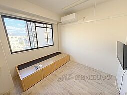 コスモリード京都今出川 6階ワンルームのリビング/ダイニング