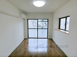 ＤＥＴＯＭ−1京大前II 206 2階1Kのリビング/ダイニング