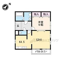 ナルタキステージ1 1LDKの間取図画像