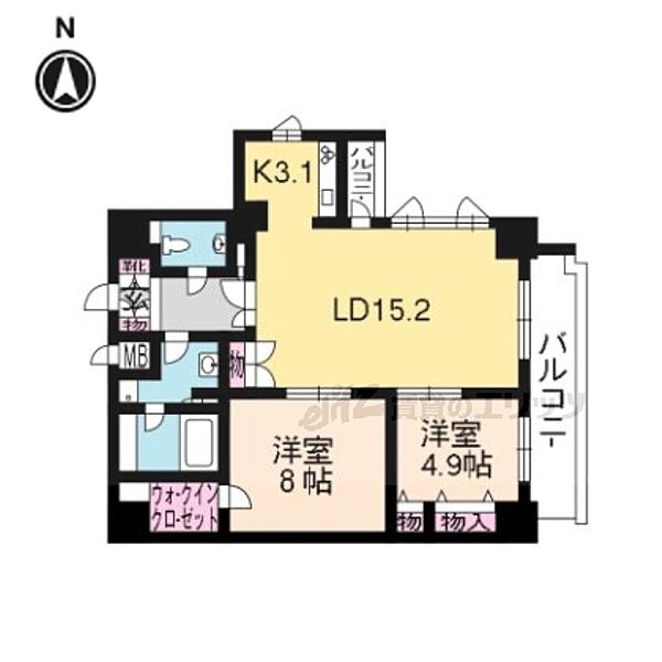 同じ建物の物件間取り写真 - ID:226062719110