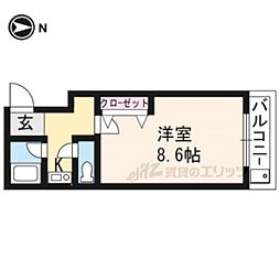 ＴＡＩＳＥＩ都 1階1Kの間取り