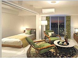 阪急京都本線 西院駅 徒歩15分の賃貸マンション 6階2Kのリビング/ダイニング