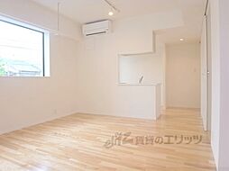 京福電気鉄道北野線 北野白梅町駅 徒歩10分の賃貸マンション 2階1LDKのリビング/ダイニング