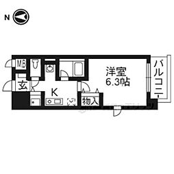 阪急京都本線 西院駅 徒歩8分の賃貸マンション