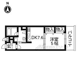 間取図画像 1DK