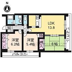 間取図画像 3LDK