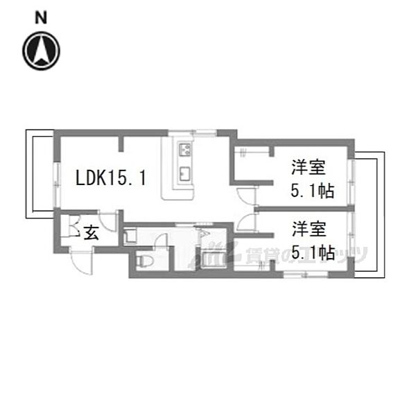 同じ建物の物件間取り写真 - ID:226060172727