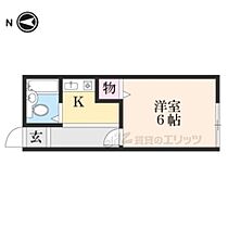 滋賀県大津市平津１丁目（賃貸アパート1K・2階・21.20㎡） その2