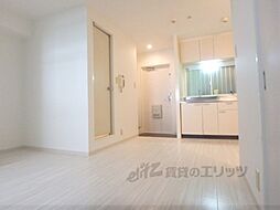 京都地下鉄東西線 東野駅 徒歩22分の賃貸マンション 4階ワンルームのリビング/ダイニング
