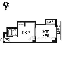 間取図画像 1DK