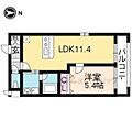 シルクシティ御所西4階10.8万円