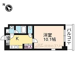 エンゼルプラザ瀬田駅前 1Kの間取図画像