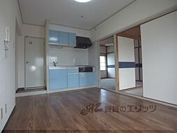 京都地下鉄東西線 椥辻駅 徒歩22分の賃貸マンション 2階3DKのリビング/ダイニング