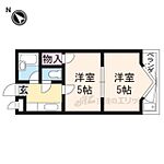 京都市山科区勧修寺西金ケ崎 4階建 築37年のイメージ