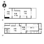 京都市南区西九条豊田町 2階建 築40年のイメージ