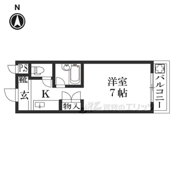 同じ建物の物件間取り写真 - ID:226065359136