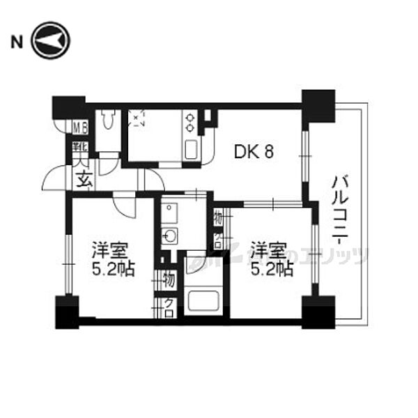 同じ建物の物件間取り写真 - ID:226065554131