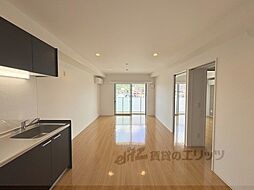 京都地下鉄東西線 椥辻駅 徒歩6分の賃貸マンション 4階2LDKのリビング/ダイニング