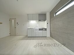 京阪宇治線 観月橋駅 徒歩12分の賃貸アパート 2階2LDKのリビング/ダイニング