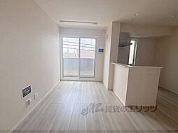 京阪宇治線 六地蔵駅 徒歩2分の賃貸アパート 3階1LDKのリビング/ダイニング