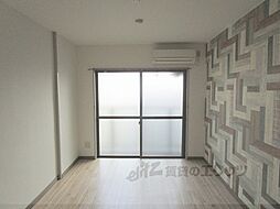 シティハイツ桃山 4階ワンルームのリビング/ダイニング