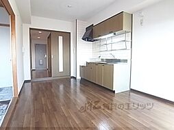 京都市営烏丸線 竹田駅 徒歩1分の賃貸マンション 3階2DKのリビング/ダイニング