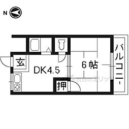 ベルハイツ望月 301 3階1DKの間取り