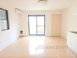 近鉄京都線 竹田駅 徒歩10分の賃貸アパート 1階1LDKのリビング/ダイニング