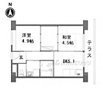 京都市山科区西野様子見町 11階建 築53年のイメージ