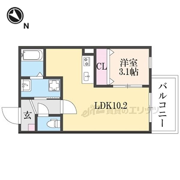 同じ建物の物件間取り写真 - ID:226064365298