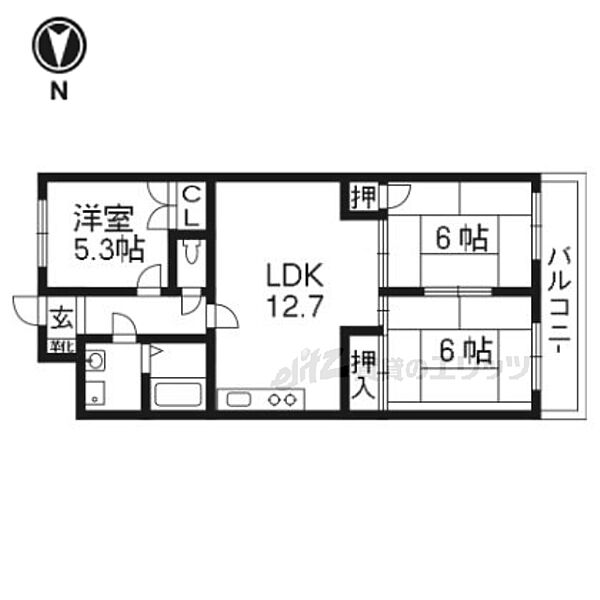 同じ建物の物件間取り写真 - ID:226066364035