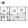宇治大久保コープB棟6階8.5万円