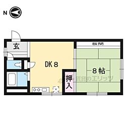 間取図画像 1DK