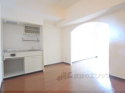 京阪本線 清水五条駅 徒歩4分の賃貸マンション 10階ワンルームのリビング/ダイニング