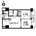 ライオンズマンション京都河原町第210階11.5万円