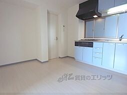 京都地下鉄東西線 御陵駅 徒歩16分の賃貸マンション 3階2DKのリビング/ダイニング