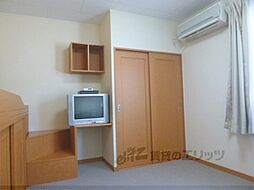 レオパレスシェルクールII 206 2階ワンルームのリビング/ダイニング