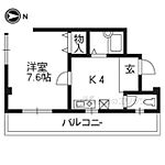 京都市北区小山元町 3階建 築22年のイメージ