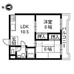 京都市北区鷹峯上ノ町 3階建 築32年のイメージ