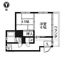 京都府京都市左京区下鴨東半木町（賃貸マンション2K・3階・32.00㎡） その2