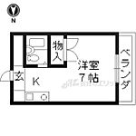 京都市右京区龍安寺塔ノ下町 3階建 築36年のイメージ