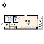 京都市左京区北白川東瀬ノ内町 2階建 築35年のイメージ