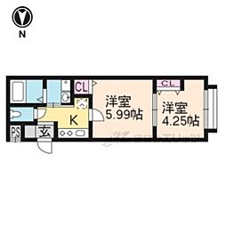 LaMaisondeHiroko 2Kの間取図画像
