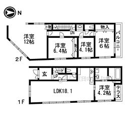 WINDS御蔭ビル 5LDKの間取図画像