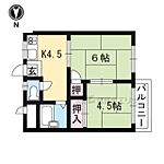 京都市西京区桂上野北町 2階建 築43年のイメージ